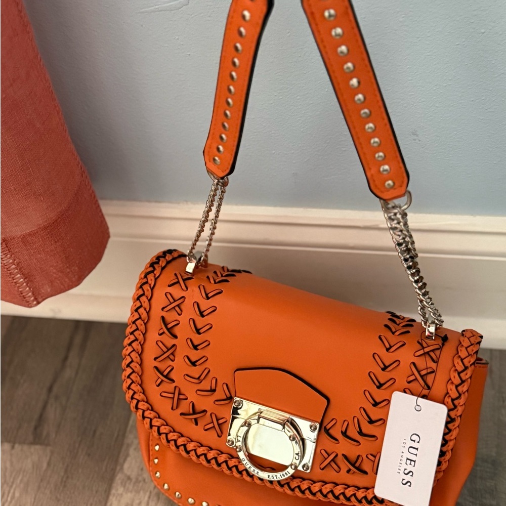 GUESS Orange Crossbody Bag